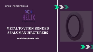 Metal to Viton Bonded Seals manufacturers - Helix Engineering