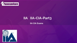 Get Real IIA IIA-CIA-Part3 Dumps with 30% Discount [Christmas 2021]