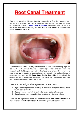 Root Canal Treatment (1)