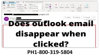 Outlook Care 1-800-319-5804, How to Retrieve an Outlook emails that disappear.