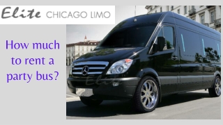 How much to rent a party bus