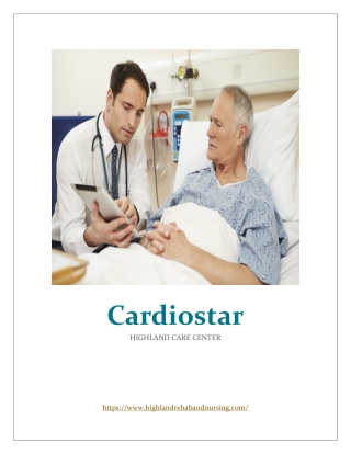 Essential information about Cardiac Care Program | Highland Care Center