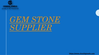 We are the best gem stone supplier in India with excellent products.