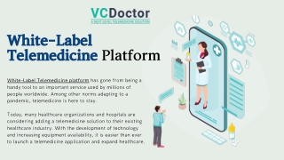 Telemedicine White-Label