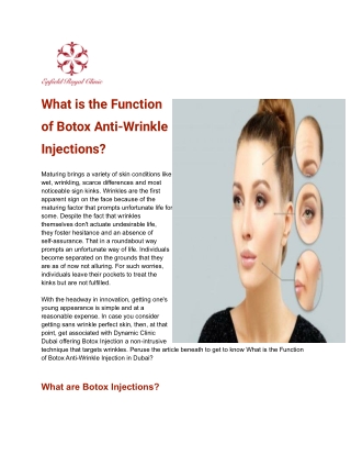 What-is-the-Function-of-Botox-Anti-Wrinkle-Injections