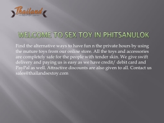 Low Cost Sex Toys Sale In Phitsanulok