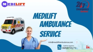 Comfortable and Safe Ambulance in Boring Road and Danapur- Medilift