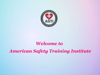 Get Online CPR Certification from AmericanSTI