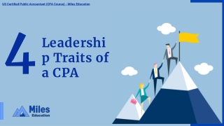 4 Leadership Traits of a CPA