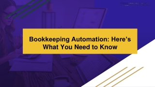 Bookkeeping Automation: Here’s What You Need to Know