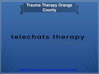 Trauma Therapy Orange County