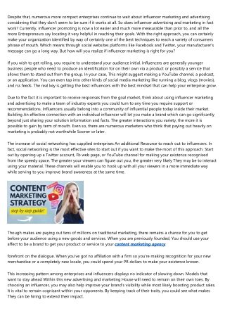 Influencer Advertising and marketing Tendencies for the Next 10 years