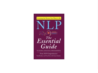 EPUB (EBOOK NLP: The Essential Guide to Neuro-Linguistic Programming DOWNLOAD EBOOK PDF KINDLE