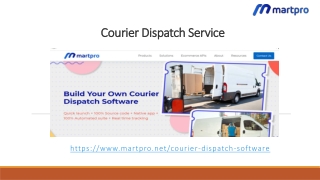 Courier Dispatch Services