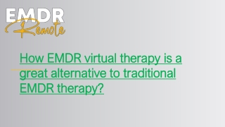 EMDR Virtual Training Platform