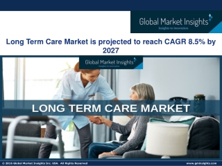 Long Term Care Market Size 2021 - Industry Trends Report to 2027