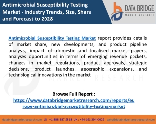Europe Antimicrobial Susceptibility Testing Market