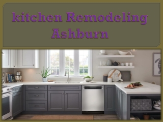 kitchen Remodeling Ashburn