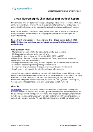 Neuromorphic Chip Market Forecasts to 2028