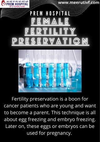 female fertility preservation