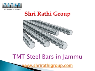 TMT Steel Bars in Jammu – Shri Rathi Group