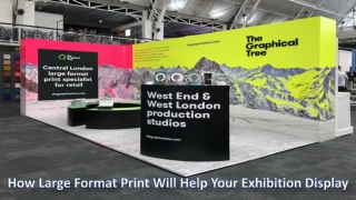 How Large Format Print Will Help Your Exhibition Display