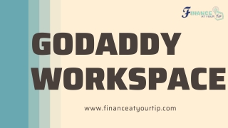 Godaddy Workspace Login