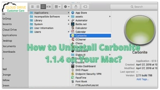 Carbonite Care  1-8OO-385-7116, How to Uninstall Carbonite.