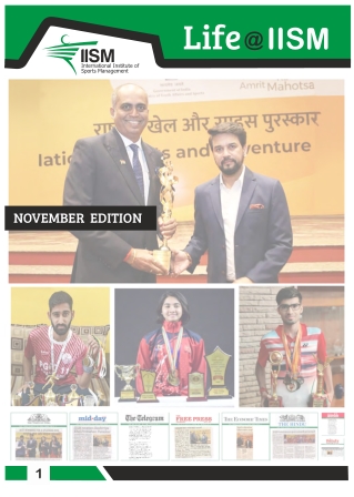 Life at IISM- November Edition