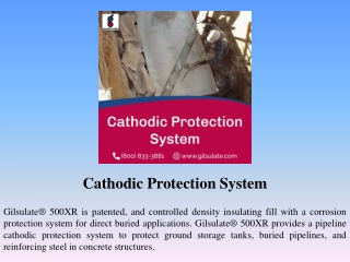 Cathodic Protection System