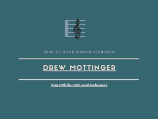 Drew Mottinger-Study Music Theory & History