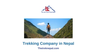 Trekking Company in Nepal