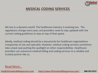 Medical Coding Services