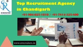 Srrecruiters: Top Recruitment Agency in Chandigarh