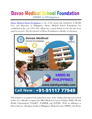 Davao Medical School Foundation