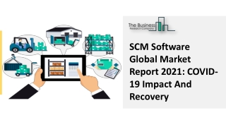 SCM Software Industry Landscape And Growth Prospects, 2021-25