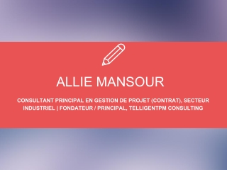 Allie Mansour - Leader dynamique et visionnaire Du Canada