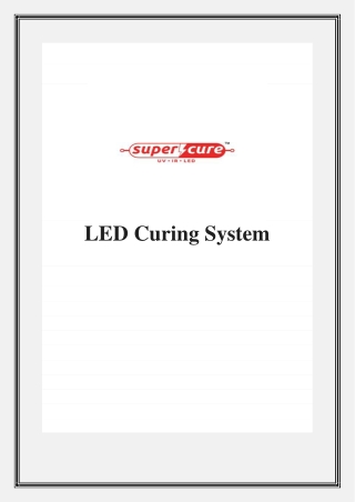 LED Curing System