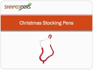 Christmas Stocking Pens