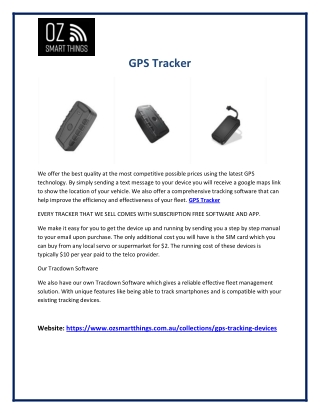 GPS Tracker