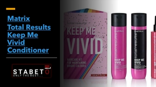 Matrix Total Results Keep Me Vivid Conditioner