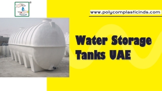 Water Storage Tanks UAE