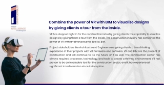 Combine the power of VR with BIM to visualize designs by giving clients a tour from the inside