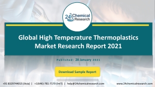 Global High Temperature Thermoplastics Market Research Report 2021
