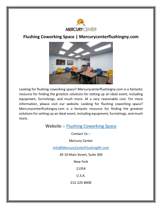 Flushing Coworking Space  Mercurycenterflushingny.com-converted