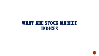 What are Market Indices?