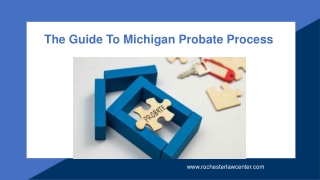 Michigan Probate Process
