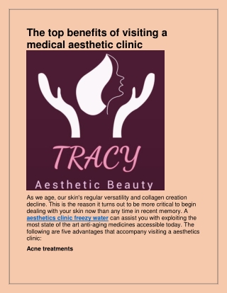 Looking for best Anti Ageing Treatments in Freezy Water