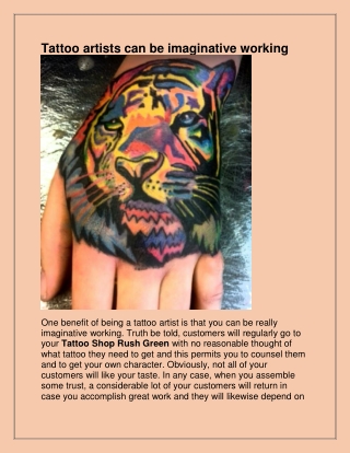 Get the best Tattoo Cover Ups in Rush Green