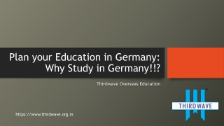 Plan your Education in Germany- Why Study in Germany